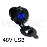 48V USB Port for Golf Carts - Club Car, Yamaha, EZGO, Universal