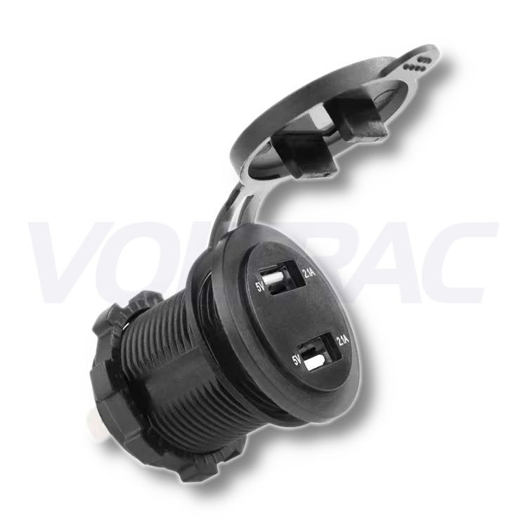 12V USB Port for Golf Carts Club Car, Yamaha, EZGO, Universal Voltrac Australia