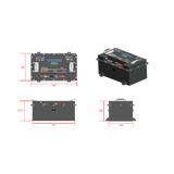Voltrac Pulse kit 48V 62Ah - Universal with On-board Charger