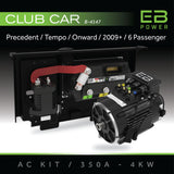 ECO Battery AC Upgrade Kit - Club Car Precedent (2009+) 350A Controller + 4kW Motor B4147 FREE DELIVERY AUS wide