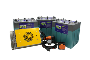 VOLTRAC Flex - Lithium Golf Cart Battery conversion Kit 48V - Universal On-board Fast Charging. FREE Delivery