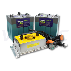 VOLTRAC Flex - Lithium Golf Cart Battery full conversion Kit 48V - Universal On-board Charging. FREE Delivery