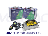 Lithium Golf Cart Battery full conversion Kit 48V - Club Car Precedent, DS, Tempo & Onward. FREE Delivery