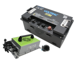 Voltrac Pulse kit 48V 62Ah - EZ-GO RXV with On-board Charger